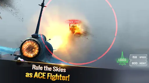 Captures d'écran de Ace Fighter: Modern Air Combat