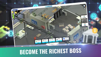 ภาพหน้าจอของ Bitcoin Factory Idle Miner BTC