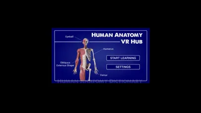 Human Anatomy VR Hub スクリーンショット
