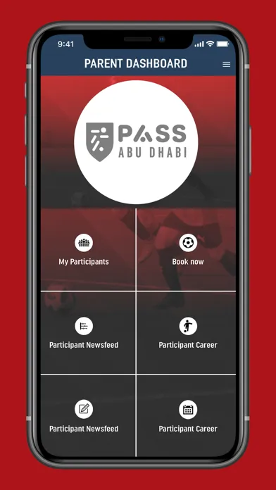 Capturas de tela do PASS Abu Dhabi