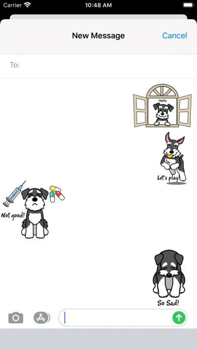تصاویر Miniature Schnauzer Dog Icon