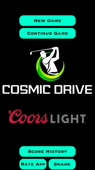 Capturas de tela do Cosmic Drive