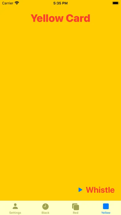 Yellow Card Ekran Görüntüleri