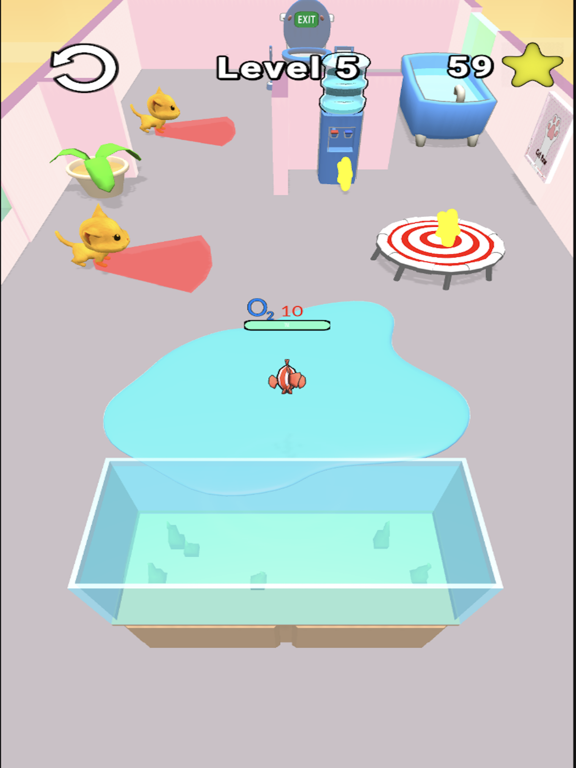 Tangkapan layar FishAway iPad 