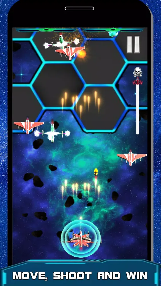Captures d'écran de Galaxy Defender Alien Invasion