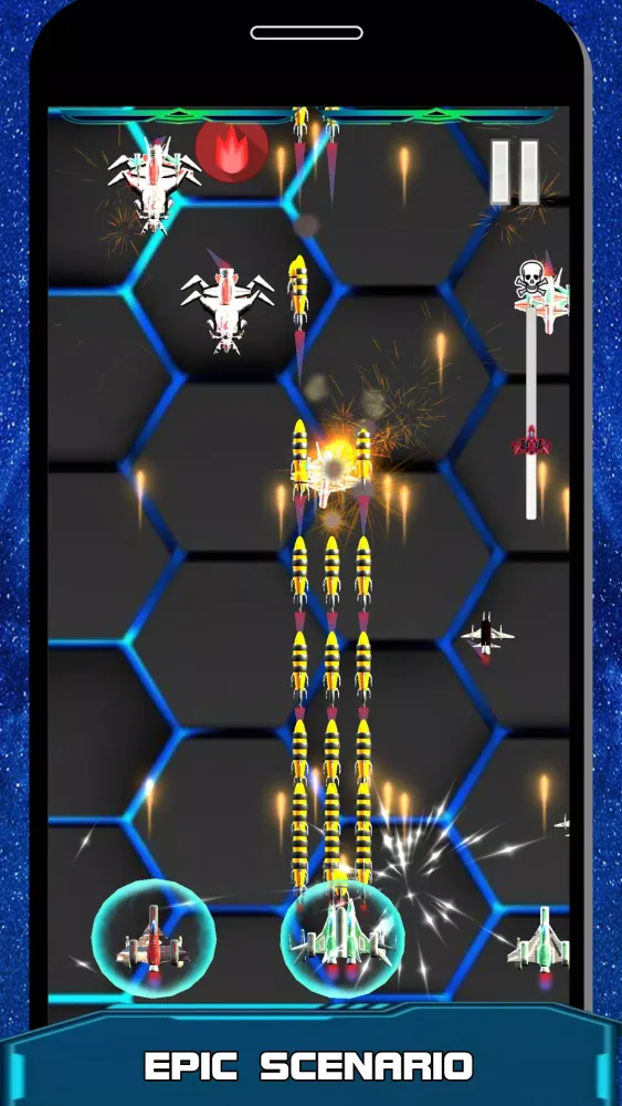Captures d'écran de Galaxy Defender Alien Invasion
