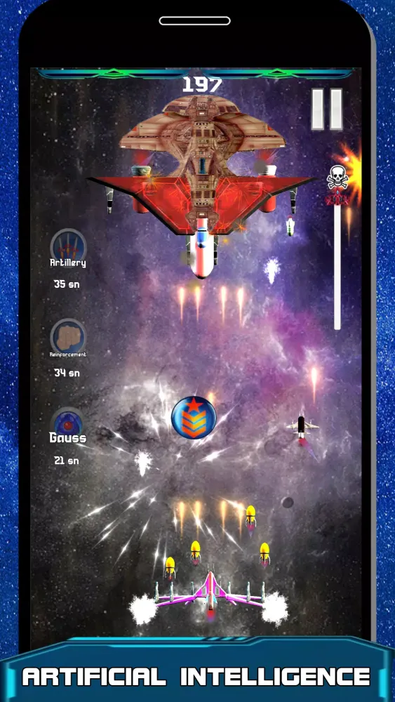 Captures d'écran de Galaxy Defender Alien Invasion