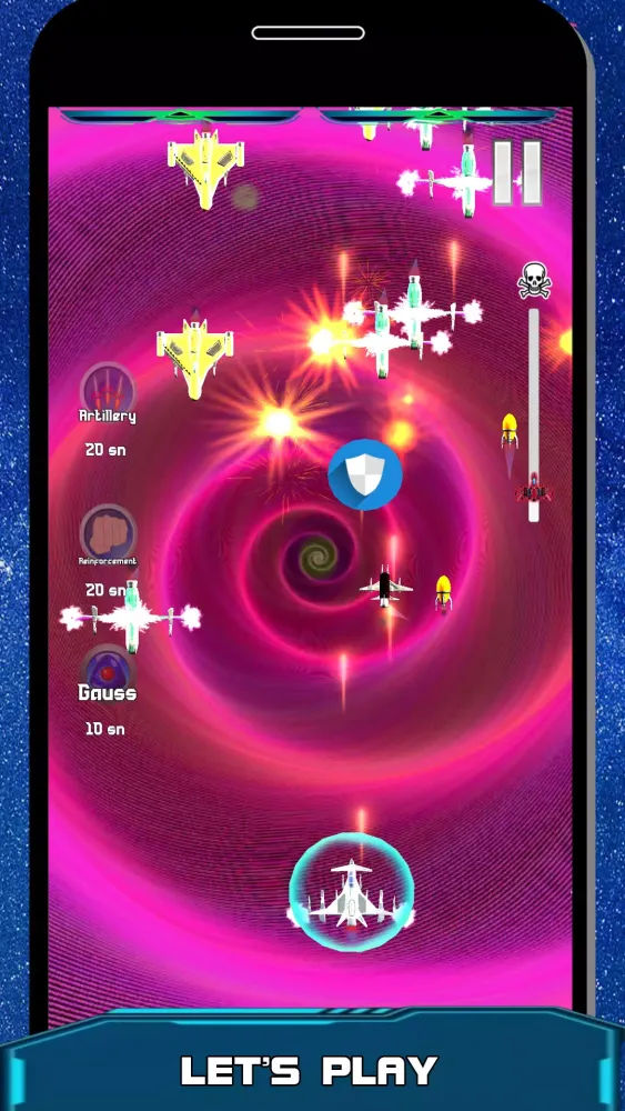 Captures d'écran de Galaxy Defender Alien Invasion