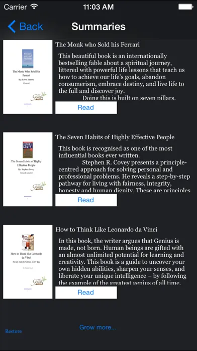 Succeed : Personal Development Screenshots