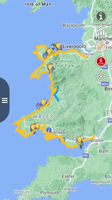 Zrzuty ekranu The Wales Coast Path