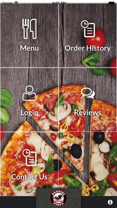 Zrzuty ekranu Pegasus Pizza