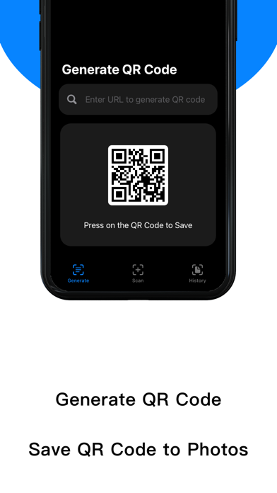 Tangkapan layar QR Code - Fast Scan/Generate