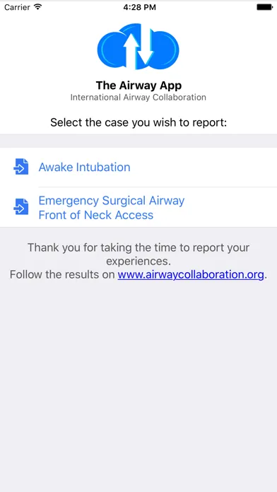 Zrzuty ekranu The Airway App
