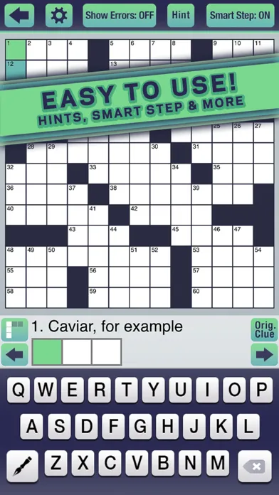 Penny Dell Jumbo Crosswords – Crossword Puzzles for Everyone! Screenshots