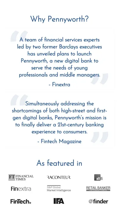 Captures d'écran de Pennyworth Financial Planning