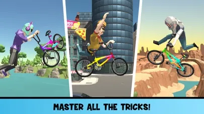 Ảnh chụp màn hình của BMX Boss Flip
