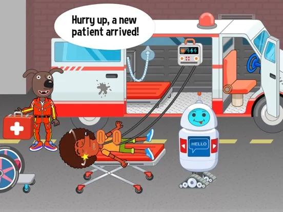 Capturas de pantalla de Pepi Hospital: Learn & Care iPad 