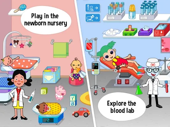 Capturas de pantalla de Pepi Hospital: Learn & Care iPad 