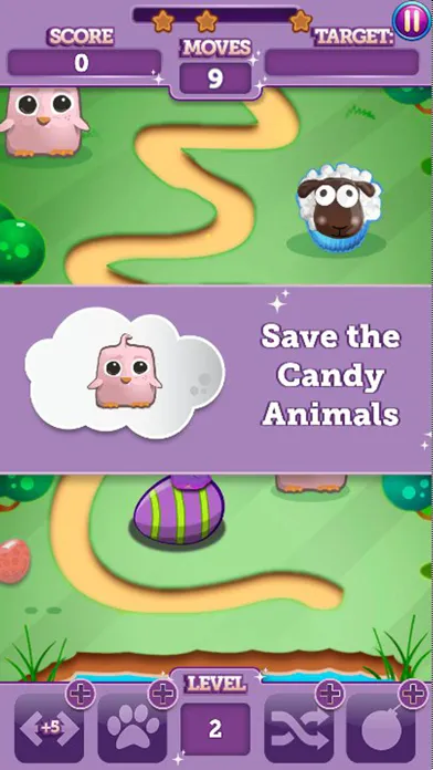 Capturas de tela do Sweetos Run