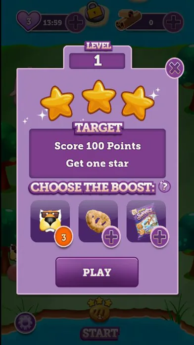 Capturas de tela do Sweetos Run