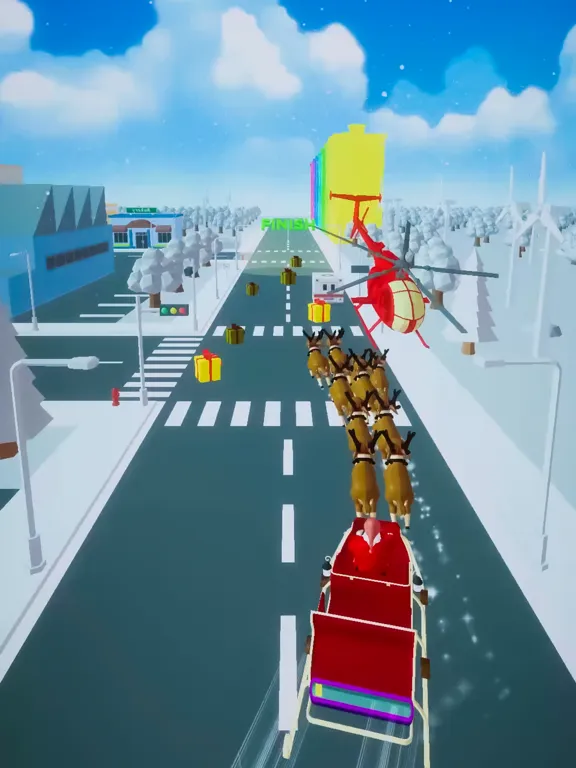 Santa-Runner iPad 應用截圖