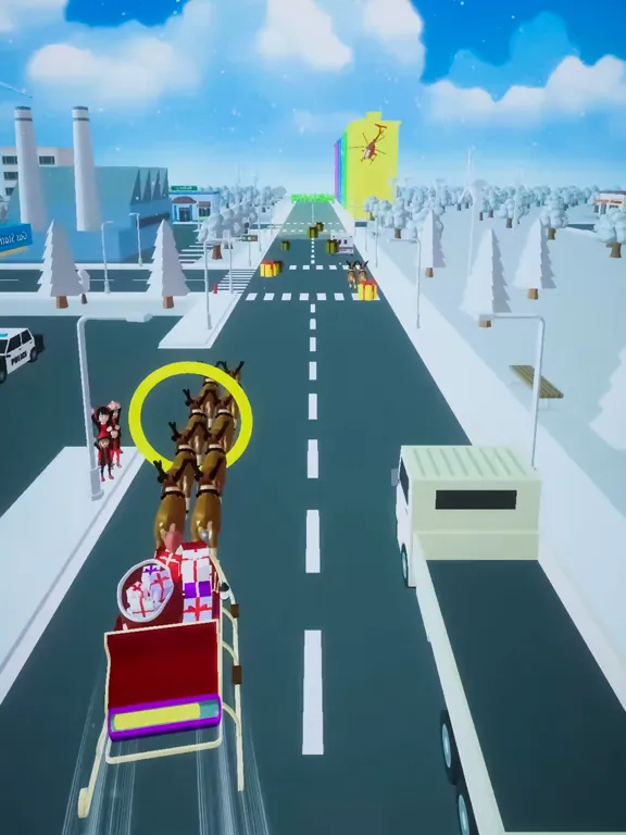 Santa-Runner iPad 應用截圖