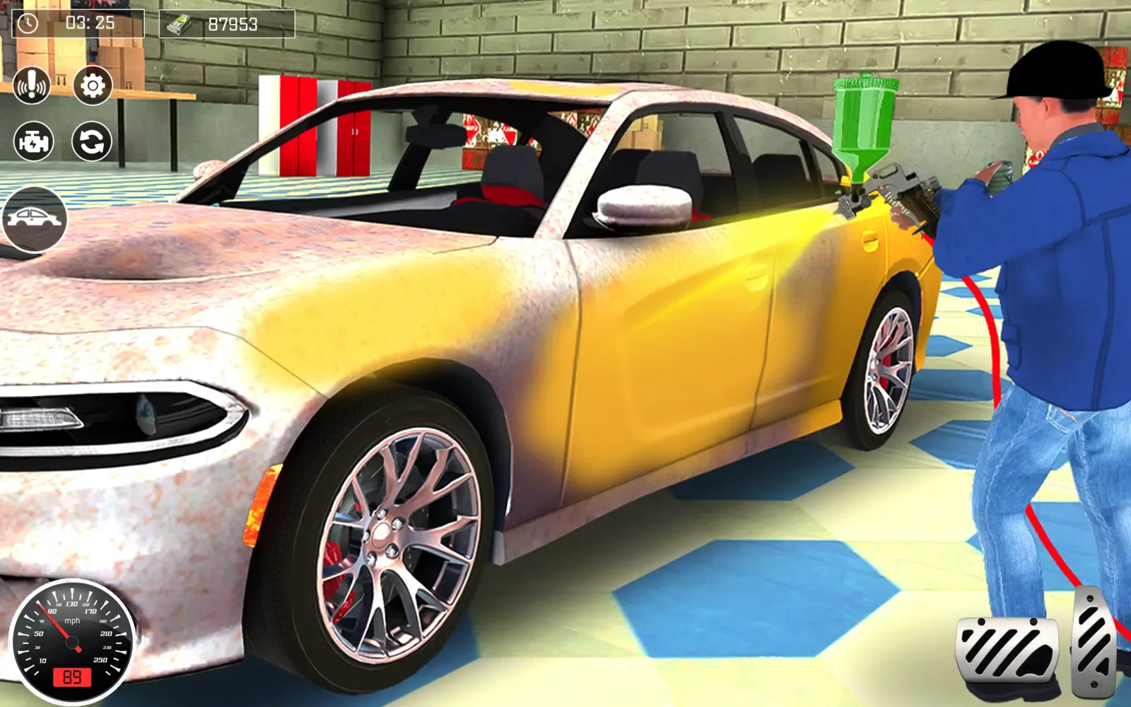 Zrzuty ekranu Car Test Junkyard Racing Game