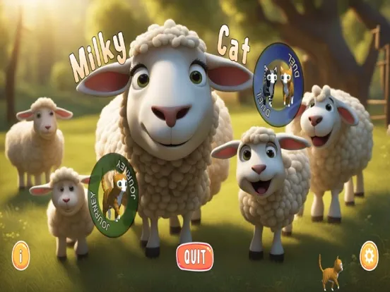 Milky Cat iPad 應用截圖