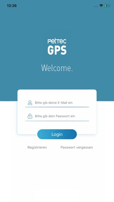 Tangkapan layar PetTec GPS Tracking