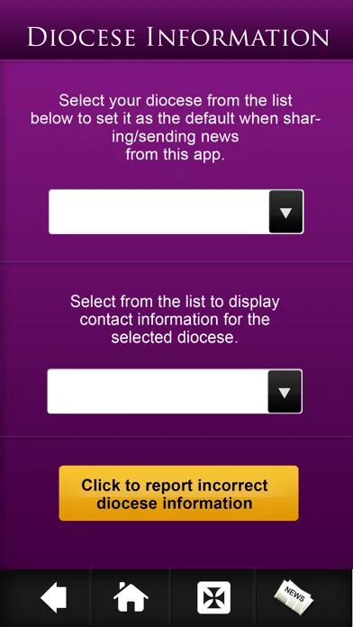 Скриншоты Pewsitter Catholic News App