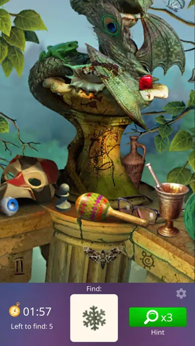 Captures d'écran de Hidden Objects: Relax Puzzle