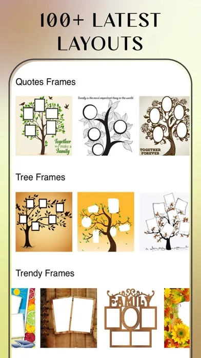 Family Tree Collage Maker Screenshots