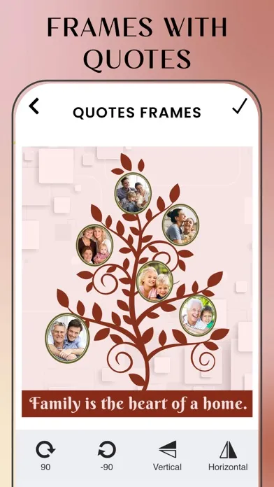 Family Tree Collage Maker Screenshots