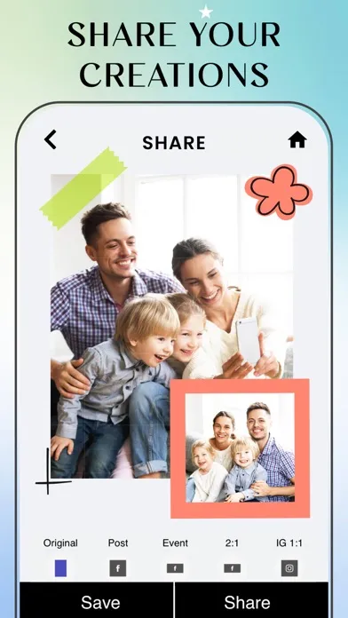 Family Tree Collage Maker Screenshots
