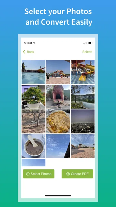 Photos to PDF Converter Pro スクリーンショット