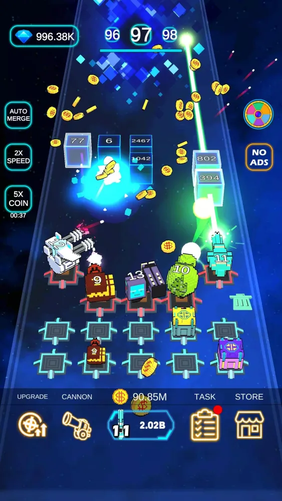 Fireline Merge Defense 3D سکرین شاٹس