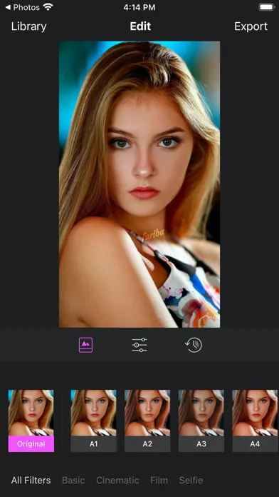 LunaPic Photo Editor スクリーンショット