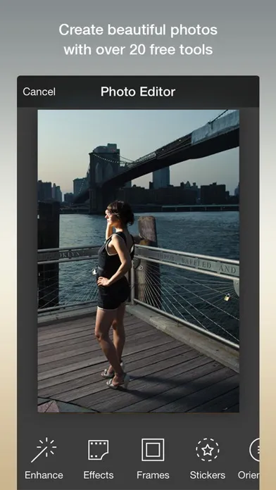 Tangkapan layar Photofunia - Effects & Filters