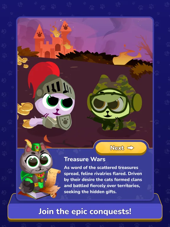 Captures d'écran de Cat Wars: World Conquest iPad 