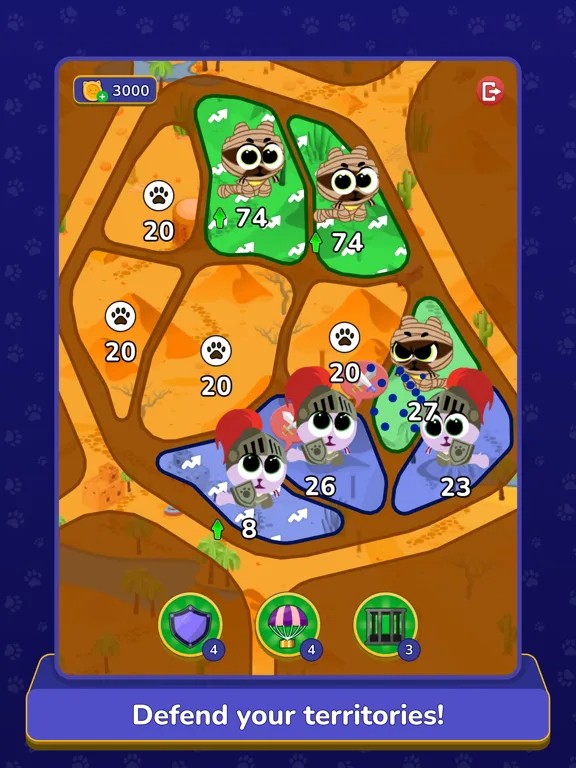 Captures d'écran de Cat Wars: World Conquest iPad 