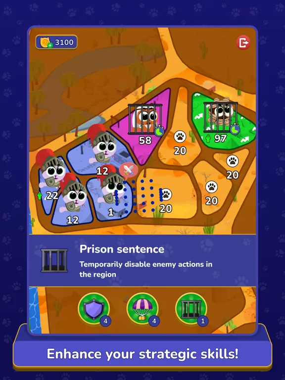 Captures d'écran de Cat Wars: World Conquest iPad 