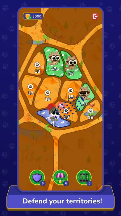 Captures d'écran de Cat Wars: World Conquest