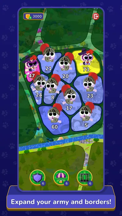 Captures d'écran de Cat Wars: World Conquest