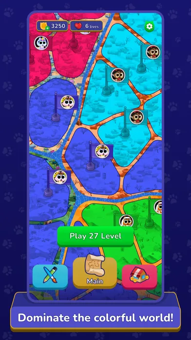Captures d'écran de Cat Wars: World Conquest