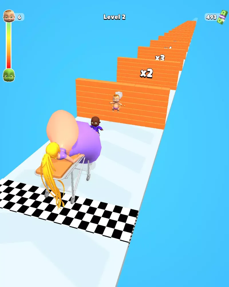 Capturas de pantalla de Pregnant Runner!