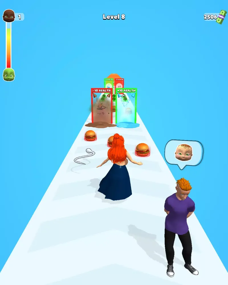 Capturas de pantalla de Pregnant Runner!