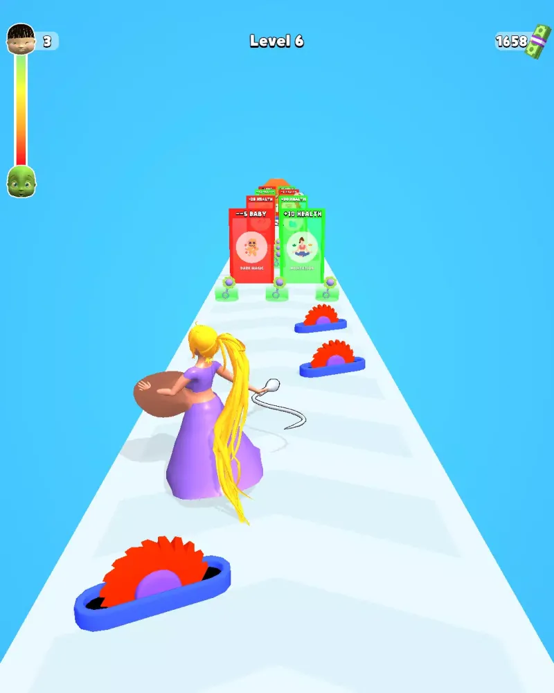 Capturas de pantalla de Pregnant Runner!