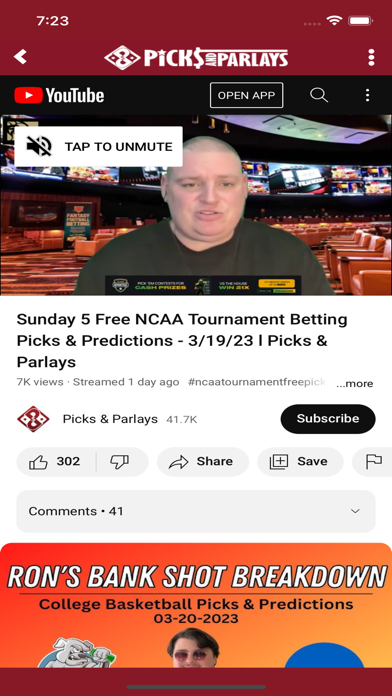 Picks and Parlays应用截图
