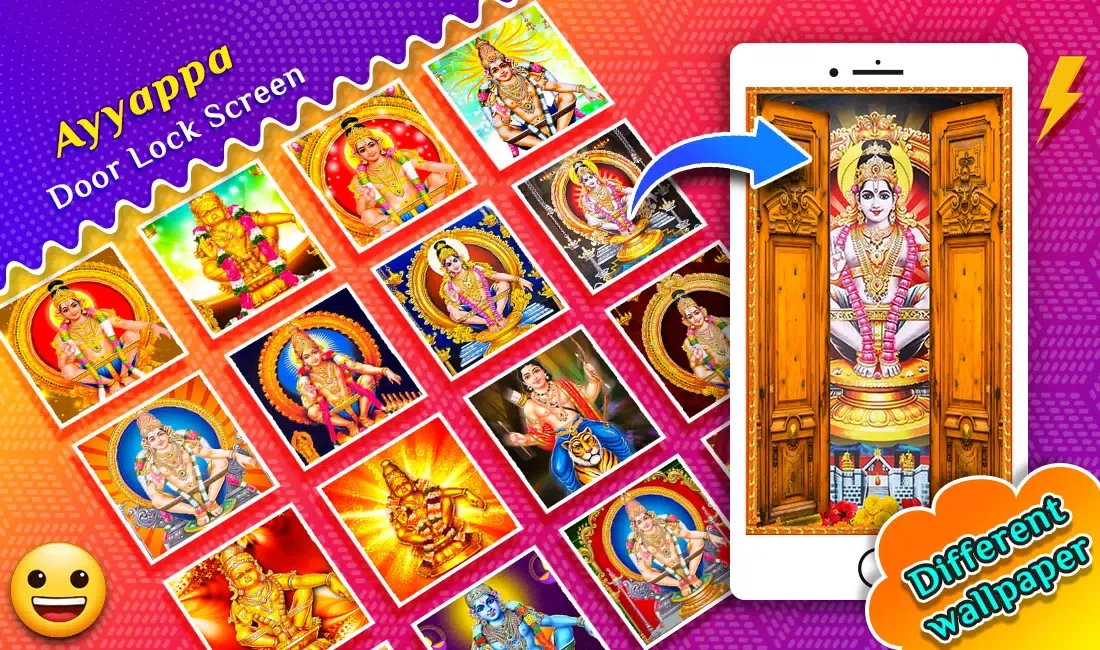 Ayyappa Door Lock Screen Screenshots
