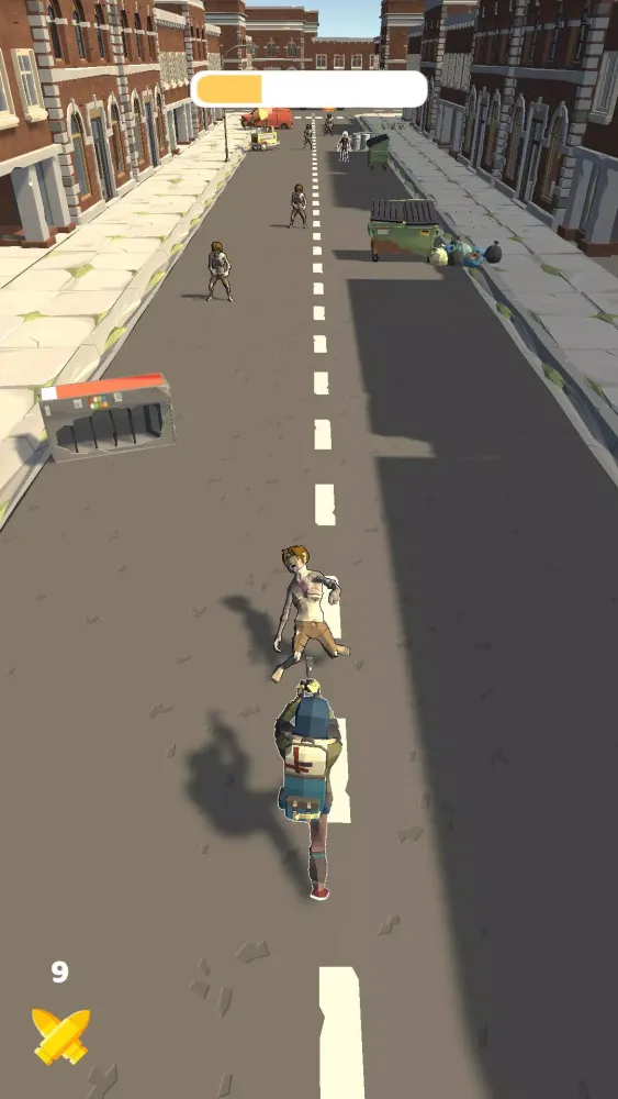 Capturas de tela do Zombie City Run